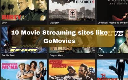 GoMovies Alternatives: 10 Sites Like GoMovies to Watch Movie  .